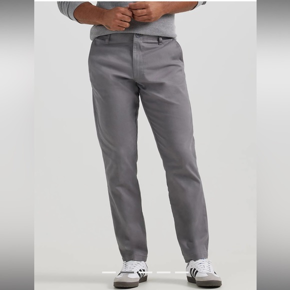 Men's Grey Lee Tri-Flex MVP Straight Fit Tappered Leg 36x29 - Picture 1 of 7